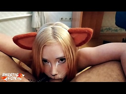 ❤️ Китсуне го проголта курот и сврши во устата ☑ Ебате видео кај нас ️❤